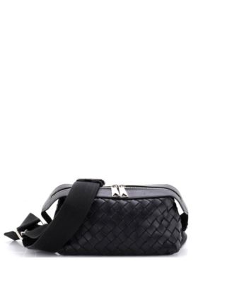 Hydrology Sling Crossbody Bag Intrecciato Leather