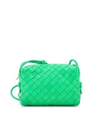 Mini Loop Crossbody Bag Intrecciato Nappa