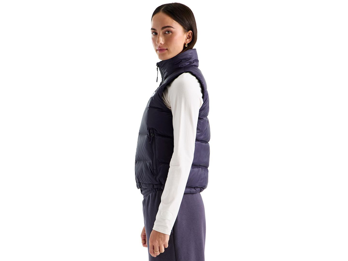 Женский жилет The North Face Hydrenalite Down A-Line, цвет: Сумеречный — фото 3