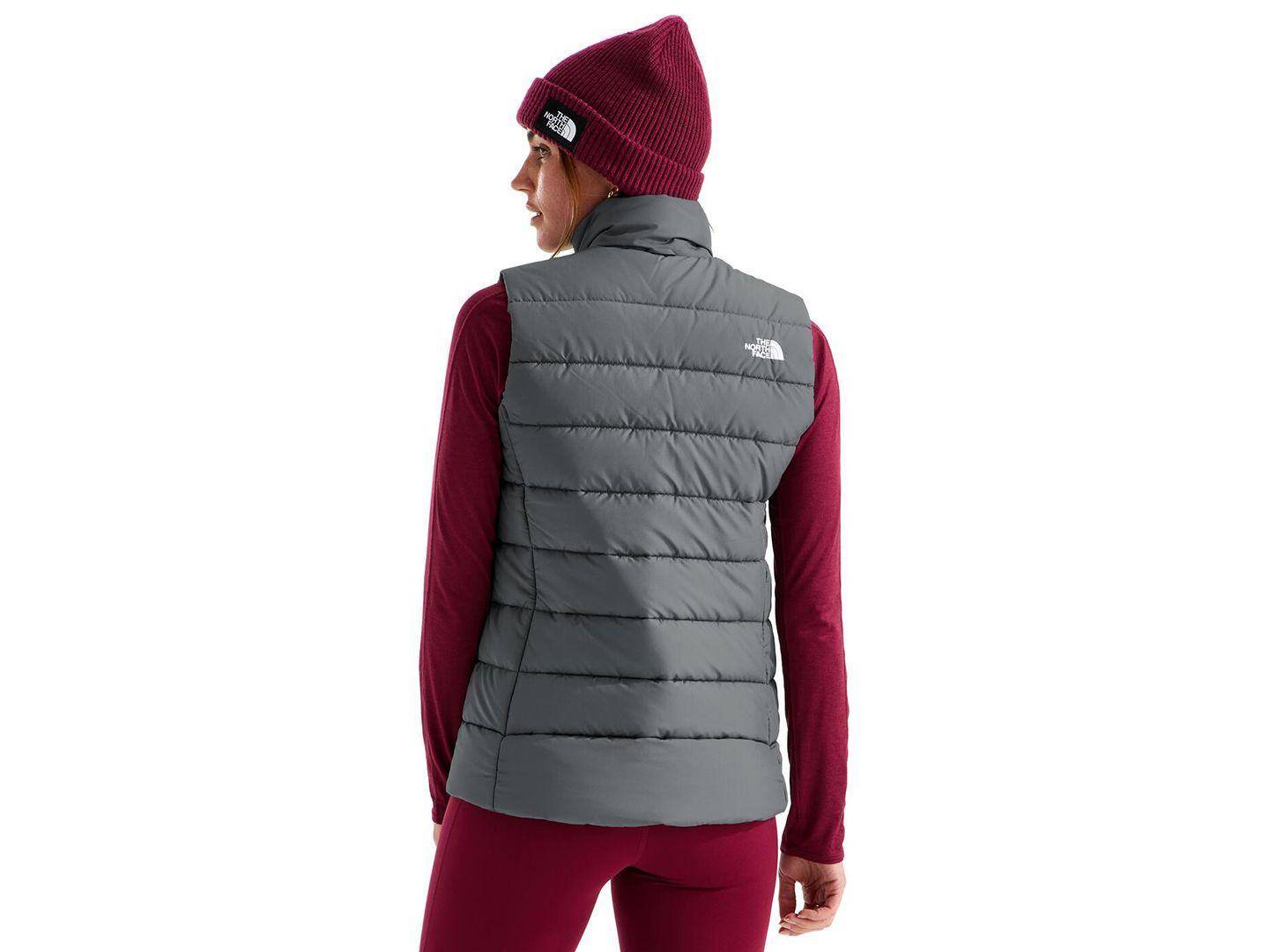 Женский жилет The North Face Aconcagua Insulated Vest, цвет: Сливовый — фото 6