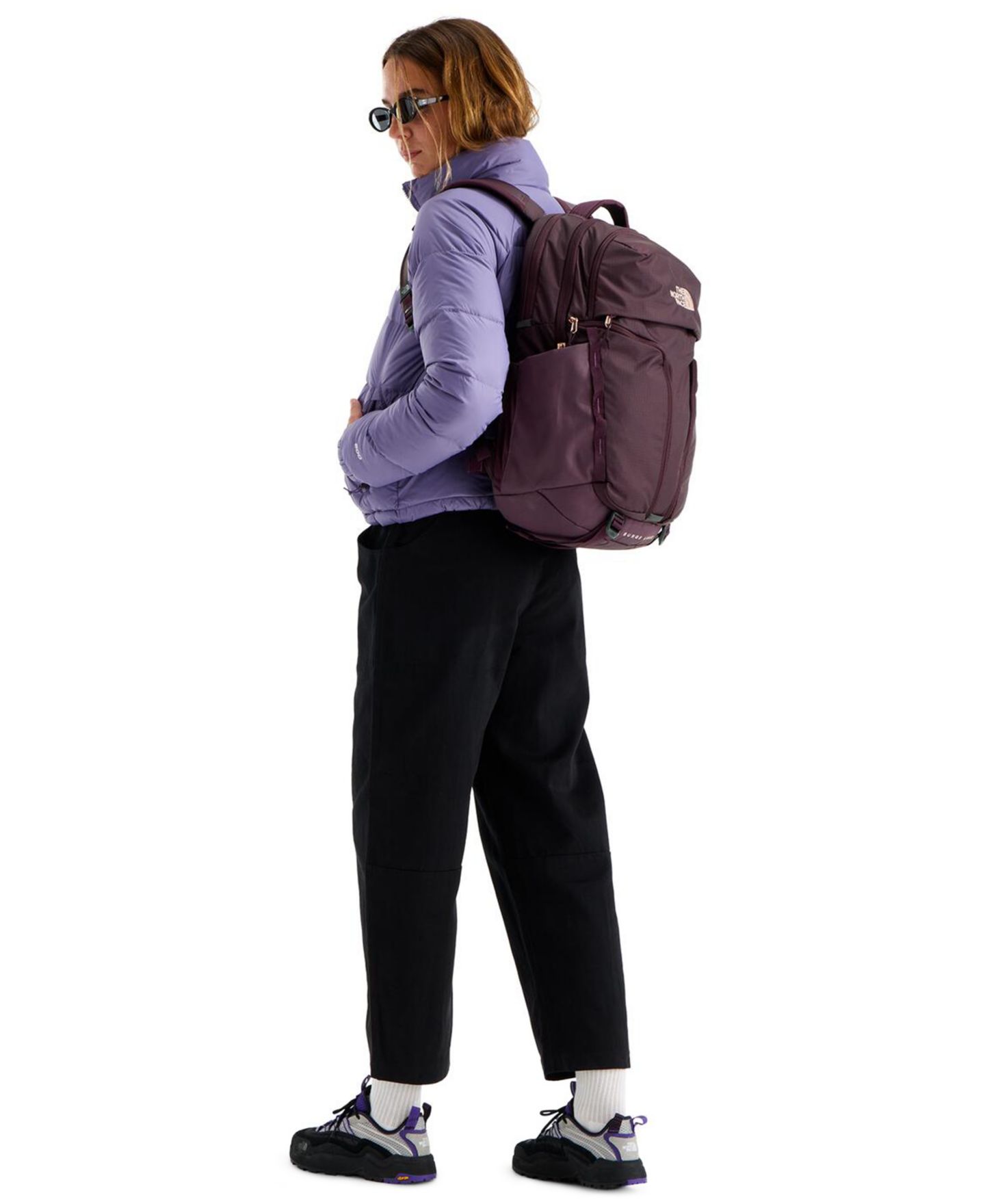 Рюкзак The North Face Surge Luxe Messenger, цвет: Белый дюнный — фото 14