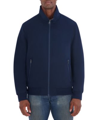 Men's Fleece-Lined Regular-Fit Bomber Jacket