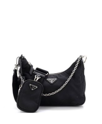 Small Re-Edition 2005 Shoulder Bag Tessuto