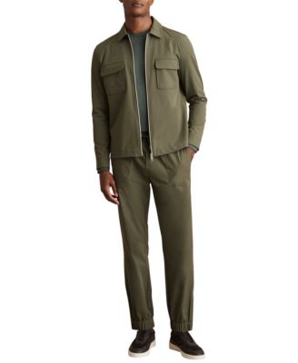 Men's Climb Stretch Tapered-Leg Casual Pants with Zippered Cuffs