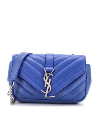 Baby Classic Monogram Crossbody Bag Matelasse Chevron Leather