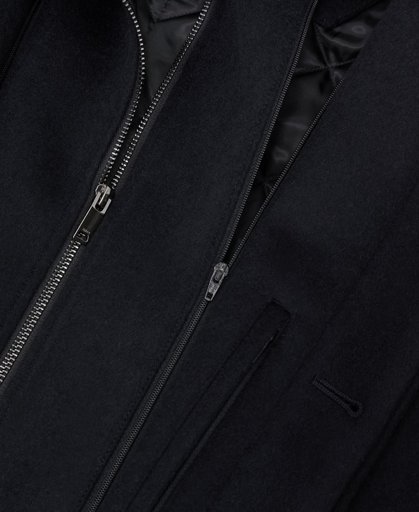 Мужское пальто REISS Fossil Wool-Blend Single-Breasted Removable Gilet-Insert, цвет: Тёмно-синий — фото 4
