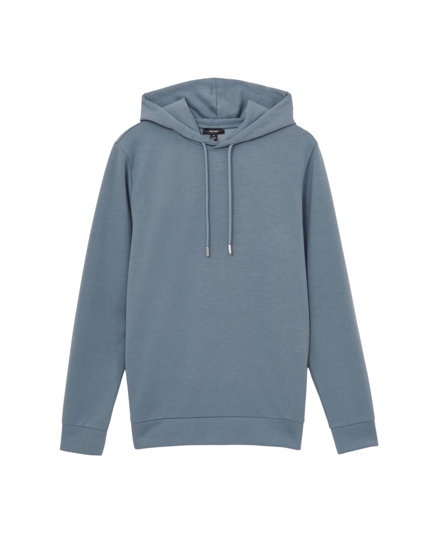 Мужское худи REISS Fabien Regular-Fit Interlock-Jersey, цвет: Синий — фото 2