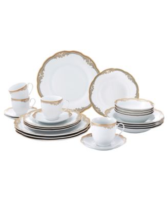 Catherine 24-Pc. Dinnerware Set, Service for 4 