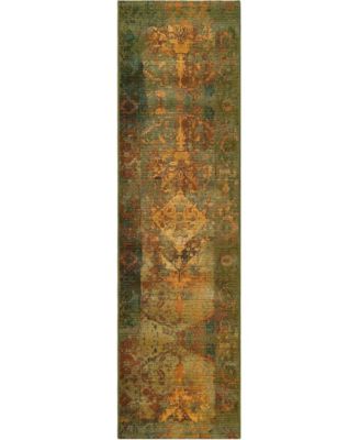 Marina 8043 Kermin 1'11" x 7'6" Indoor/Outdoor Runner Area Rug