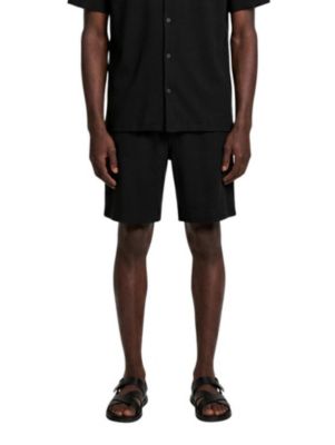Mne's Relaxed Seersucker Shorts
