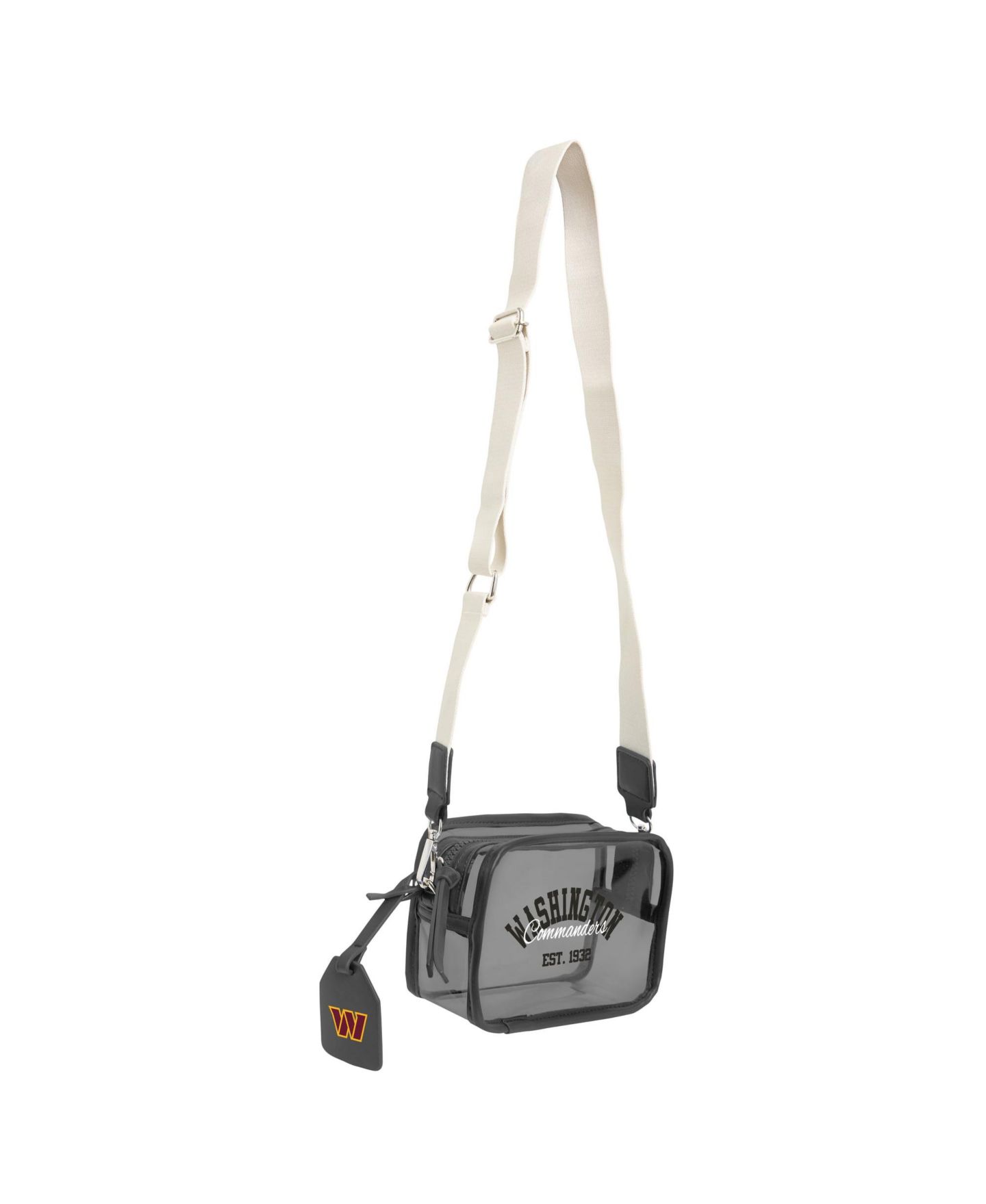 Женская сумка WEAR by Erin Andrews Washington Commanders Sheer Color Crossbody — фото 3