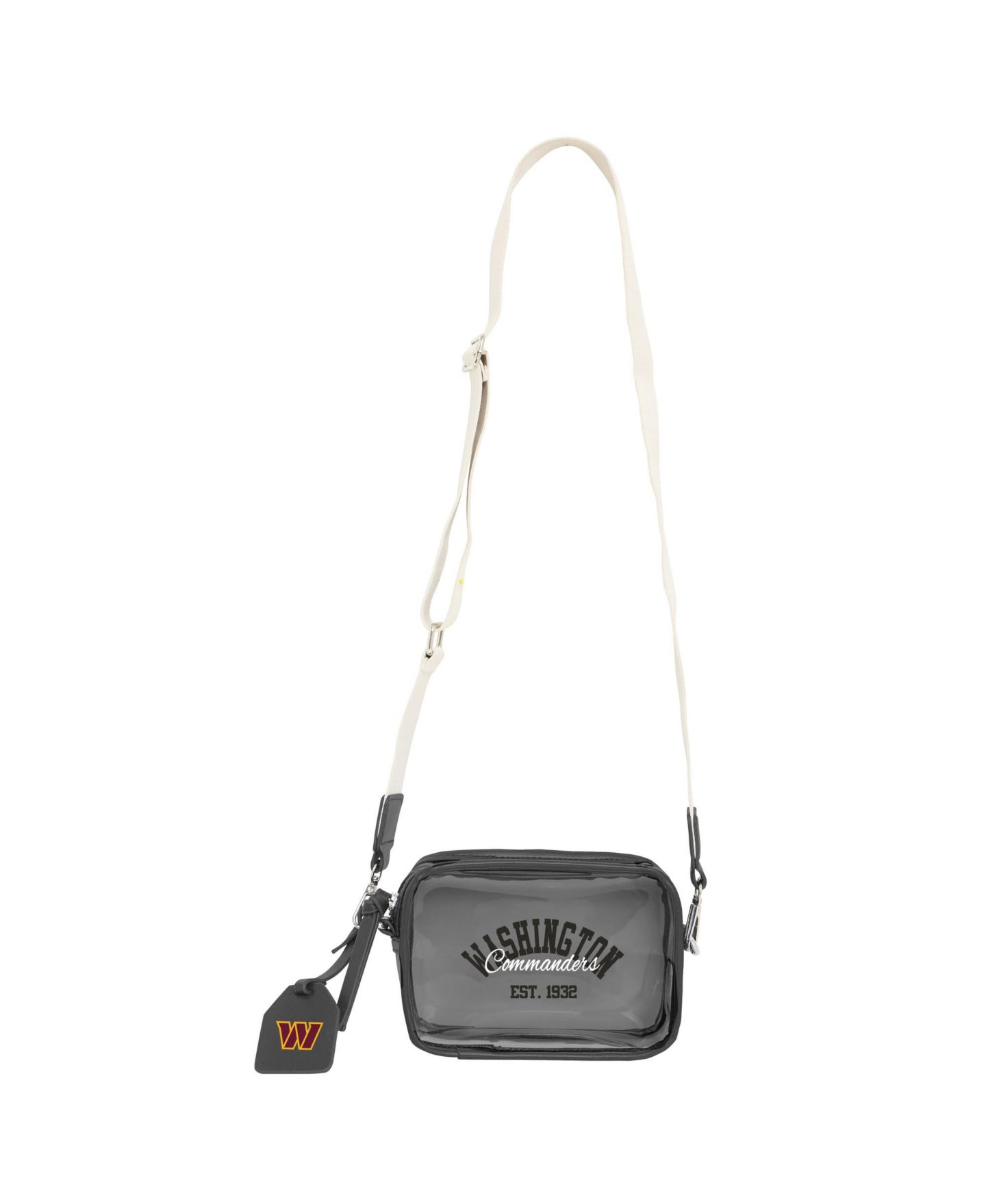 Женская сумка WEAR by Erin Andrews Washington Commanders Sheer Color Crossbody — фото 1