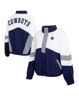 Women's Dallas Cowboys Hooded Full-Zip Windbreaker Jacket