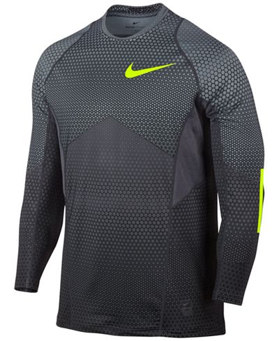 Nike Men's Pro Hyperwarm Hexadrome Top