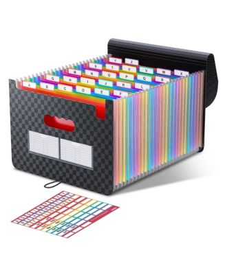Four Candies Expanding Folder Document Organizer Portable Desktop ...