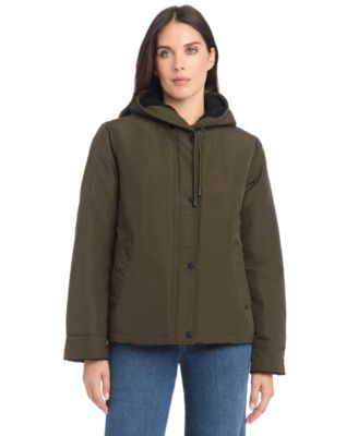 Women's Water-Resistant Short Parka