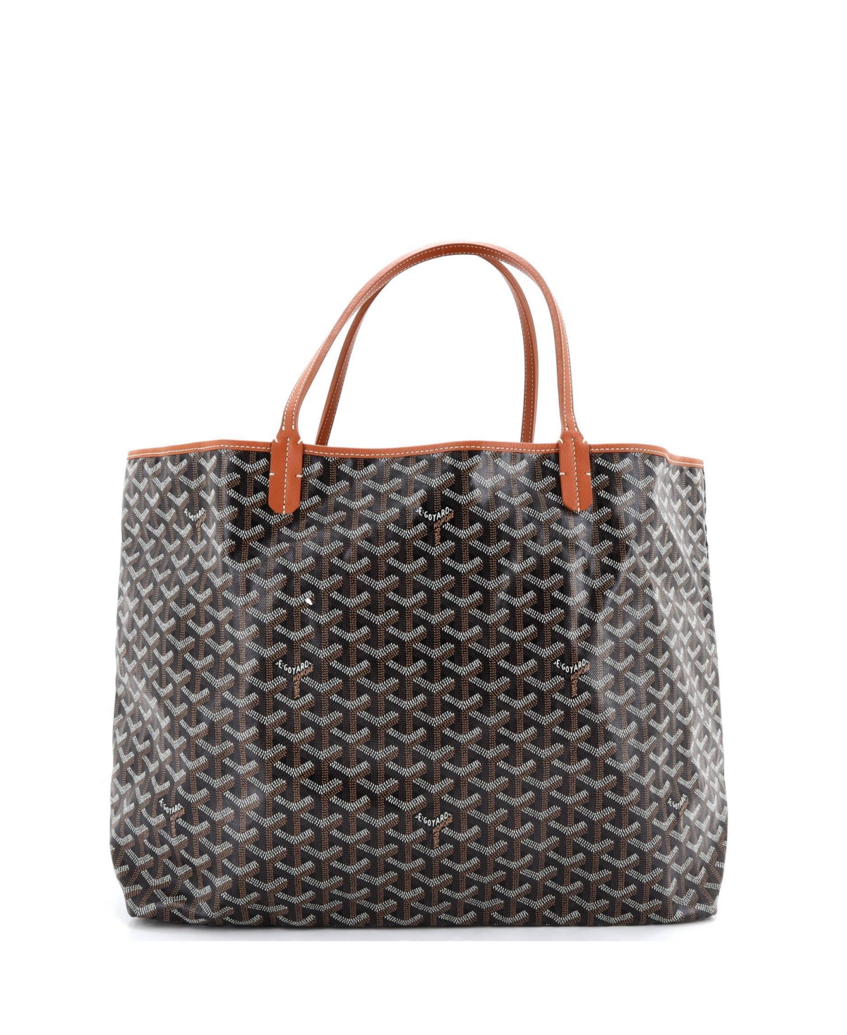 Pre-Owned Goyard Saint Louis Large Coated Canvas Tote
