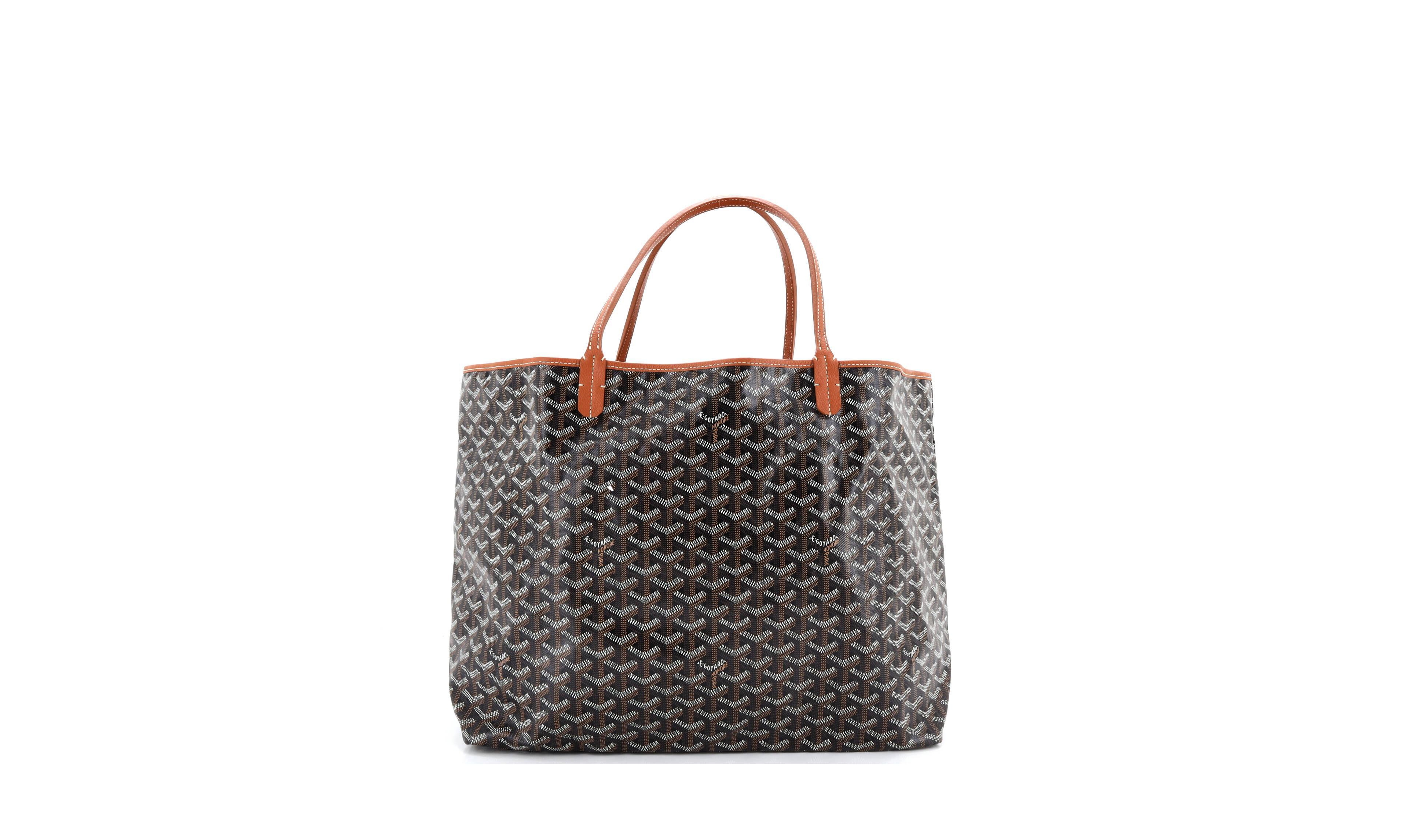 Pre-Owned Goyard Saint Louis Large Coated Canvas Tote