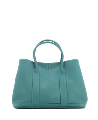 Pre-Owned Hermes 36 Garden Party Tote Leather