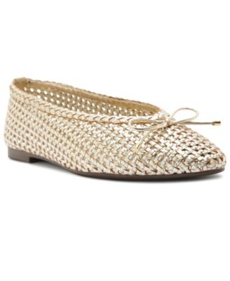 Women's Louise Woven Bow Ballet Flats