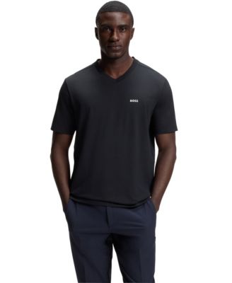 Men's Contrast Logo Regular-Fit T-Shirt