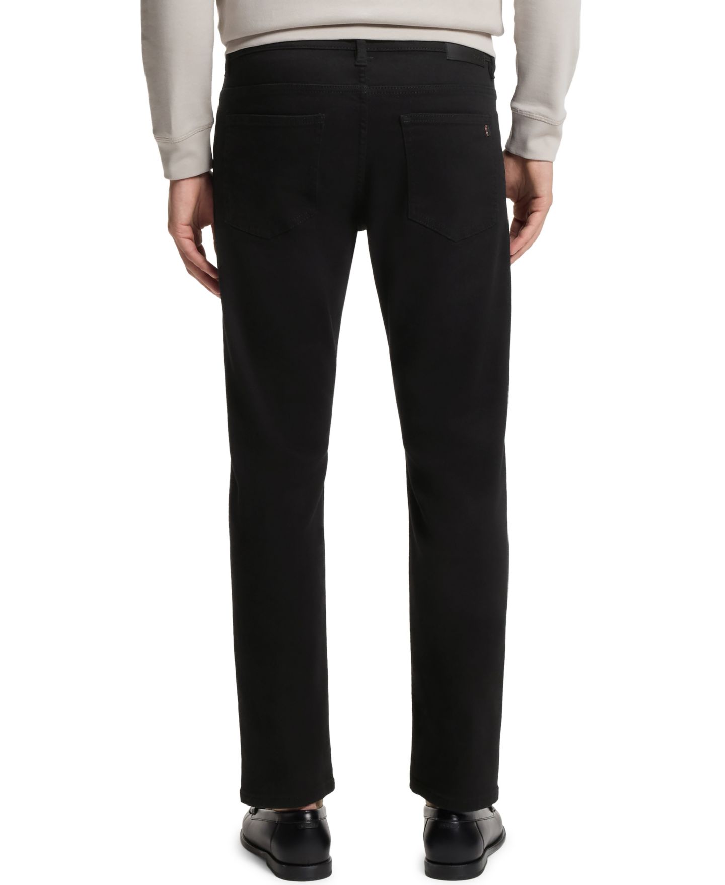 Мужские джинсы Hugo Boss Comfort-Stretch Slim-Fit, цвет: Чёрный — фото 3