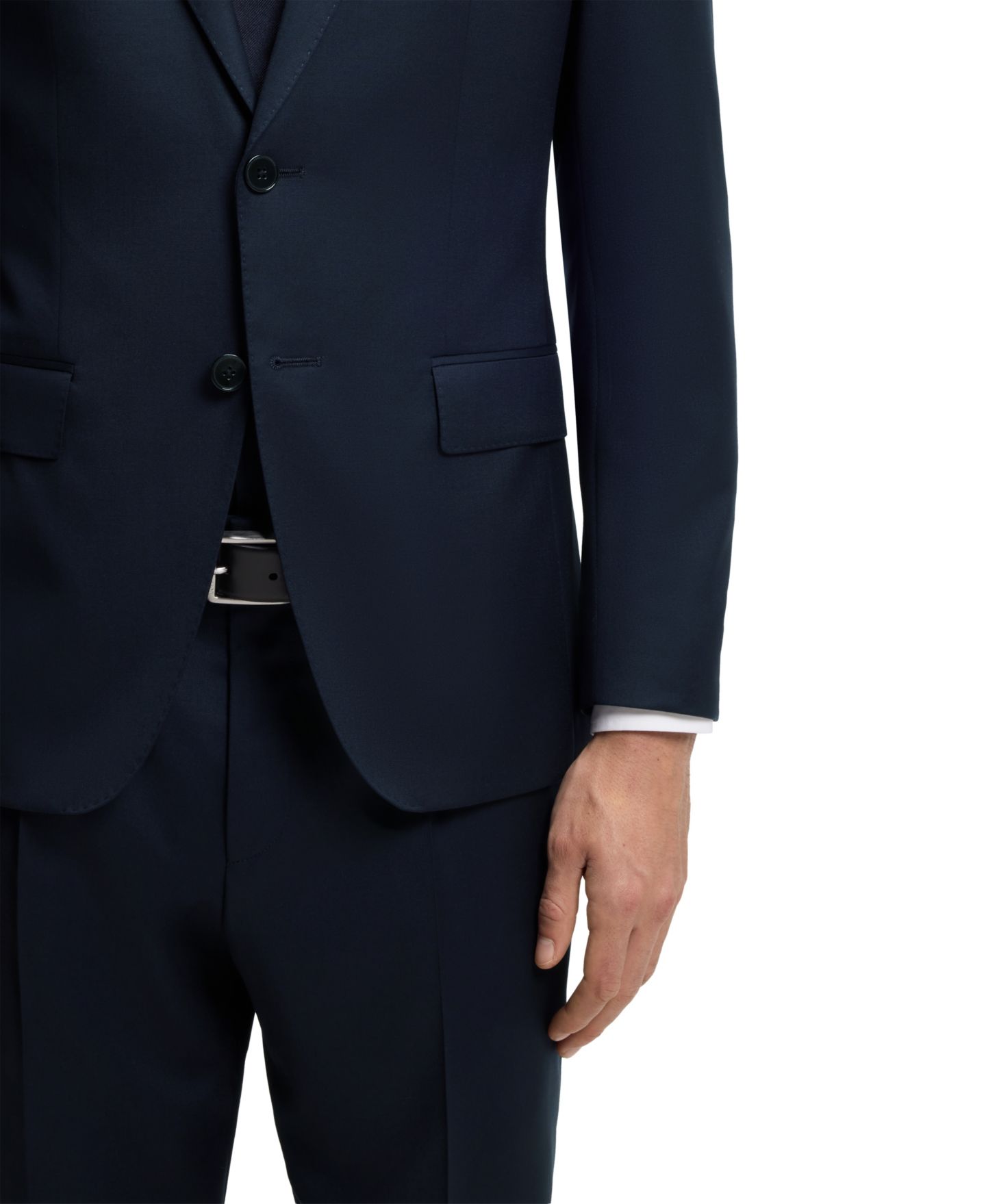 Мужская куртка Hugo Boss Single-Breasted, цвет: Тёмный синий — фото 5