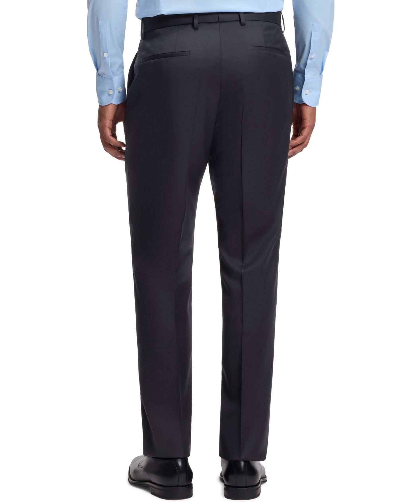 Мужские брюки Hugo Boss BOSS Formal Trousers, цвет: Тёмный синий — фото 2