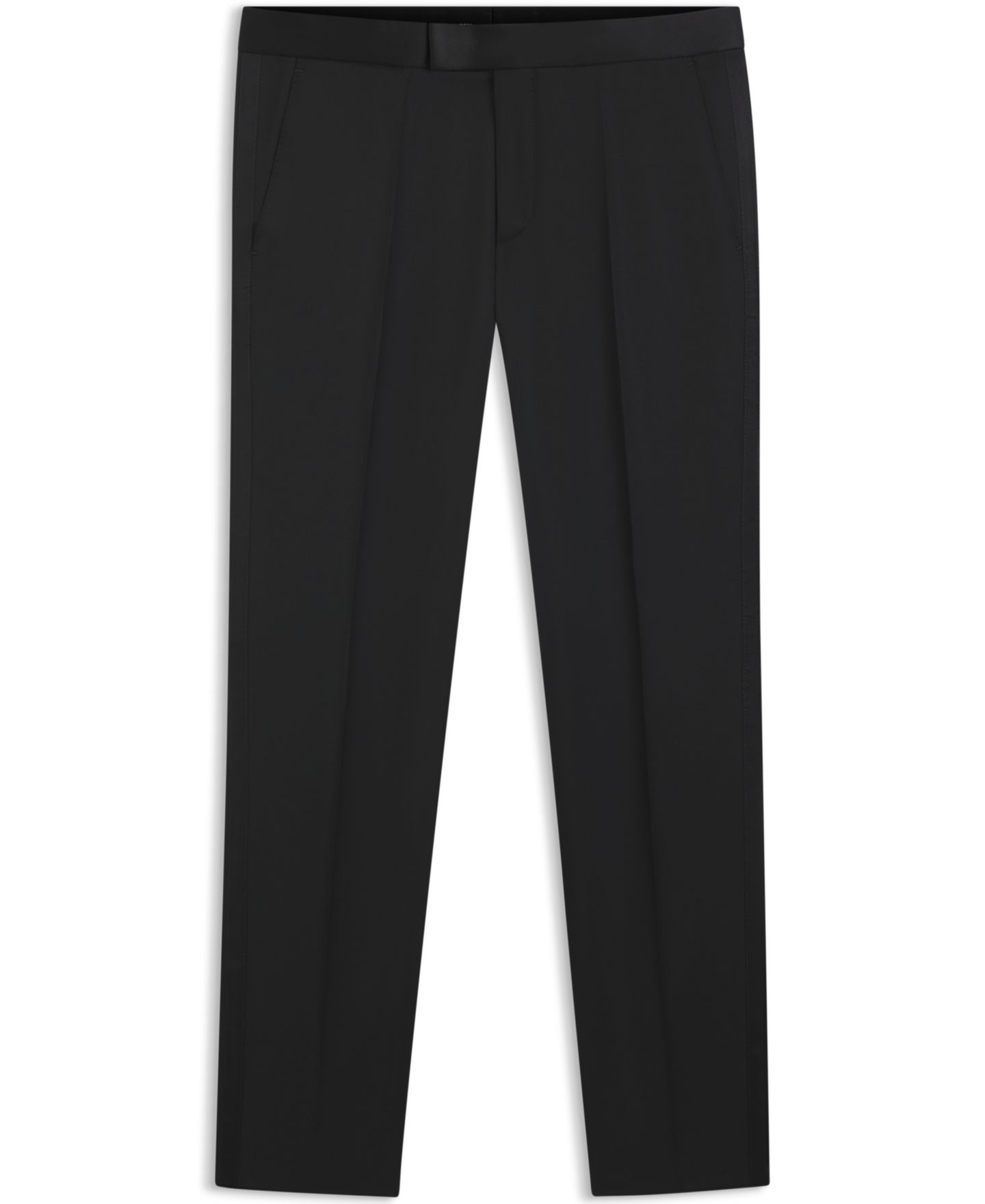 Мужские брюки Hugo Boss BOSS Tuxedo Trousers, цвет: Чёрный — фото 3