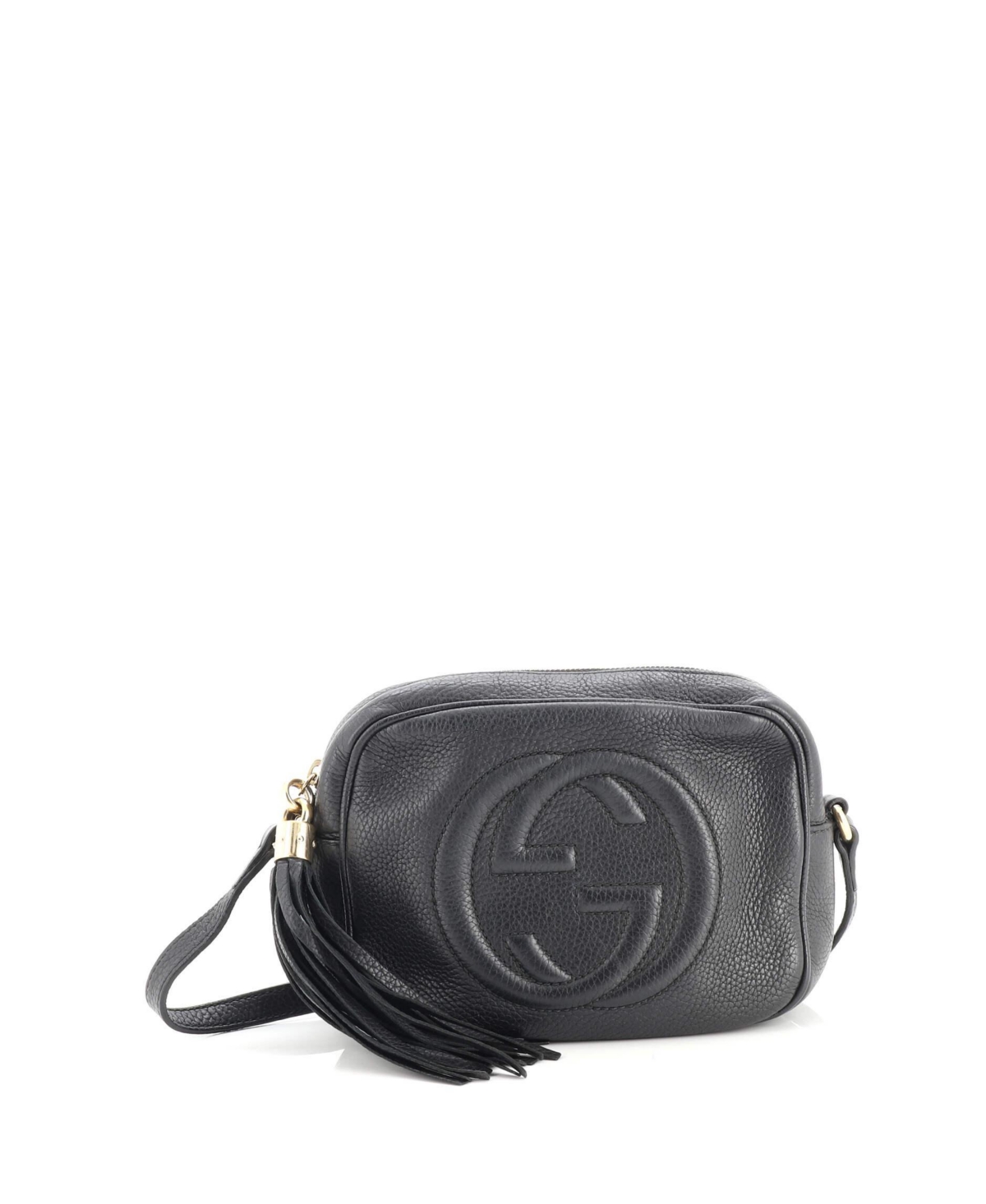 Pre-Owned Gucci Small Soho Disco Leather Crossbody Bag
