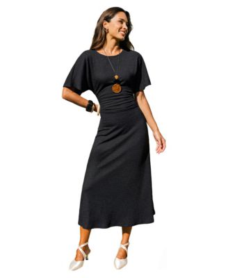 Women's No Loose Ends Short-Sleeve Maxi Dress