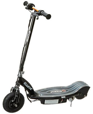 E100 Motorized 24-Volt 10 MPH Electric Powered Kids Ride-On Scooter, Glow