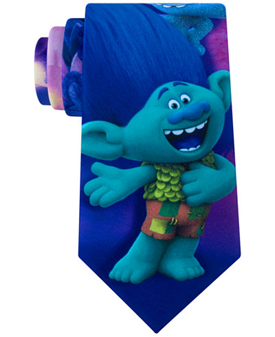 Trolls by DreamWorks Men's Trolls Print Tie