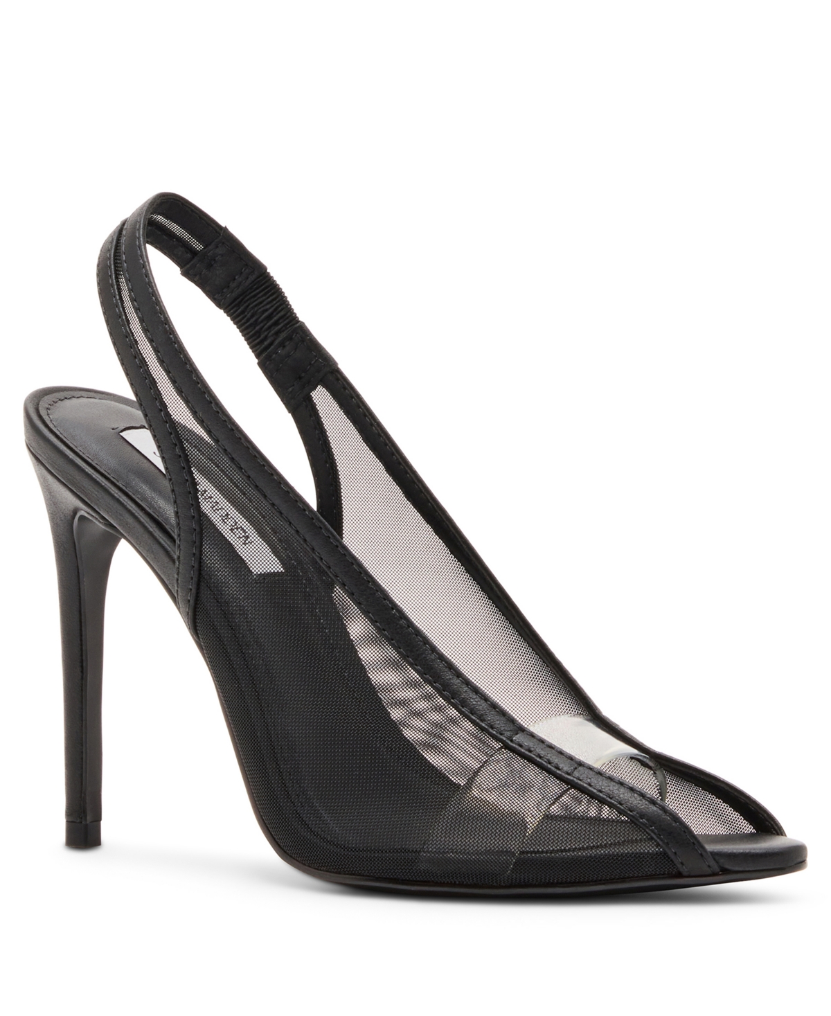 Steve Madden Women's Sasha Mesh Strappy High Heel Pumps