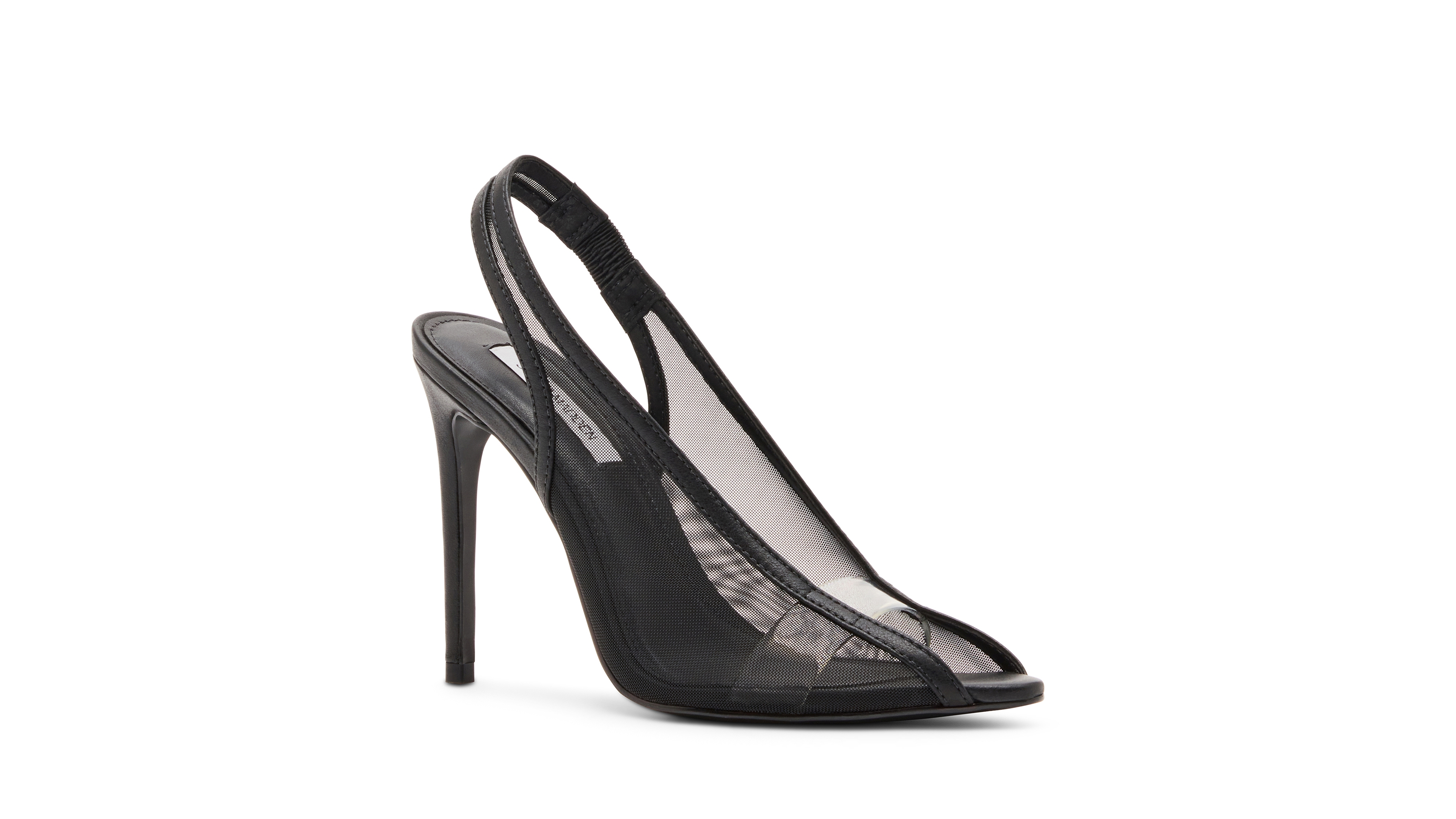 Steve Madden Women's Sasha Mesh Strappy High Heel Pumps