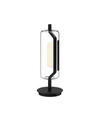 Hilo 18-in Brushed Gold Dimmable LED Table Lamp