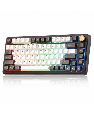 75 Percent Wireless Mechanical Keyboard Gasket Mount Hot Swappable RGB