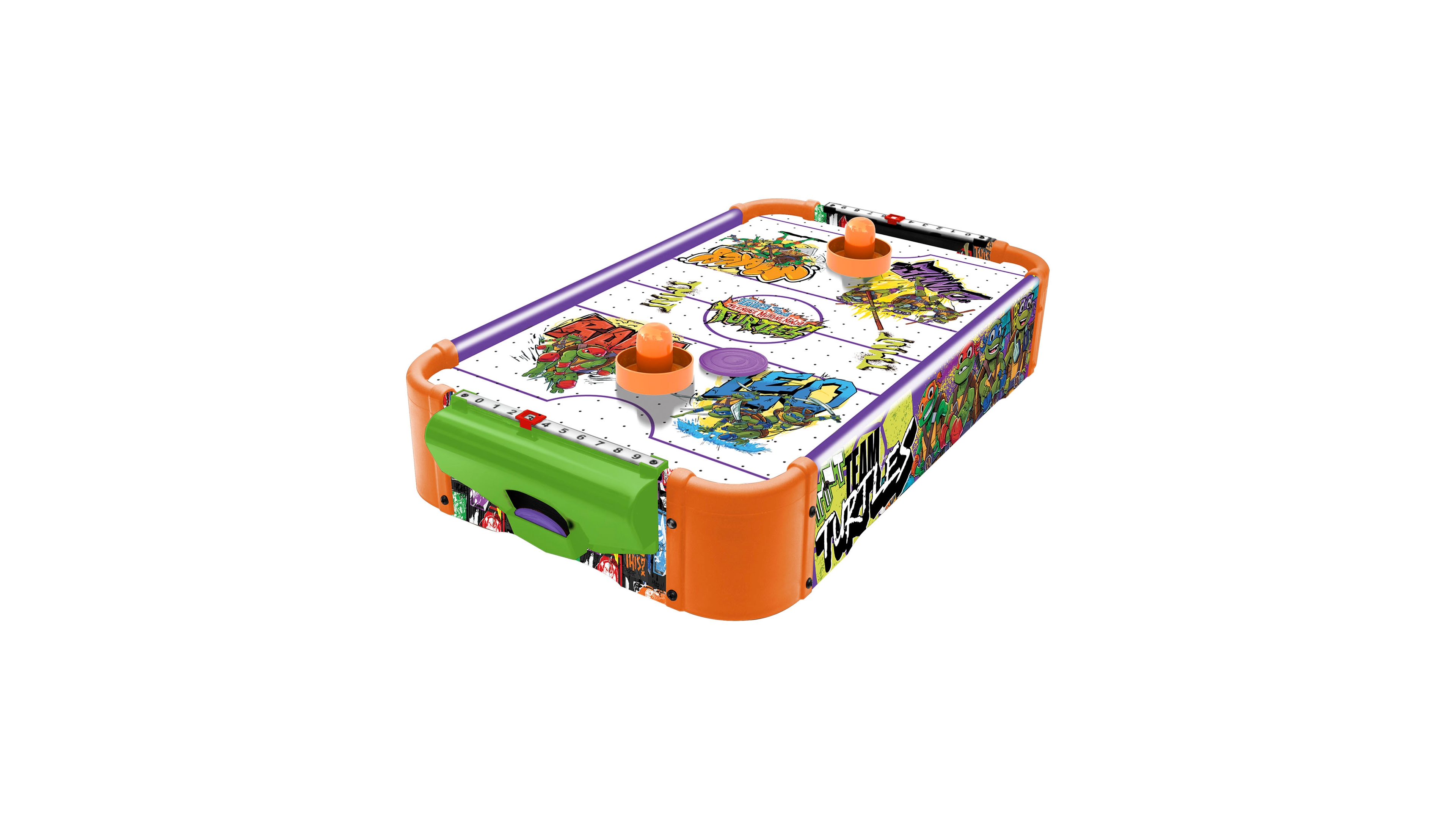 Forever Clever Teenage Mutant Ninja Turtles Air Hockey Tabletop Game, Ages 4+