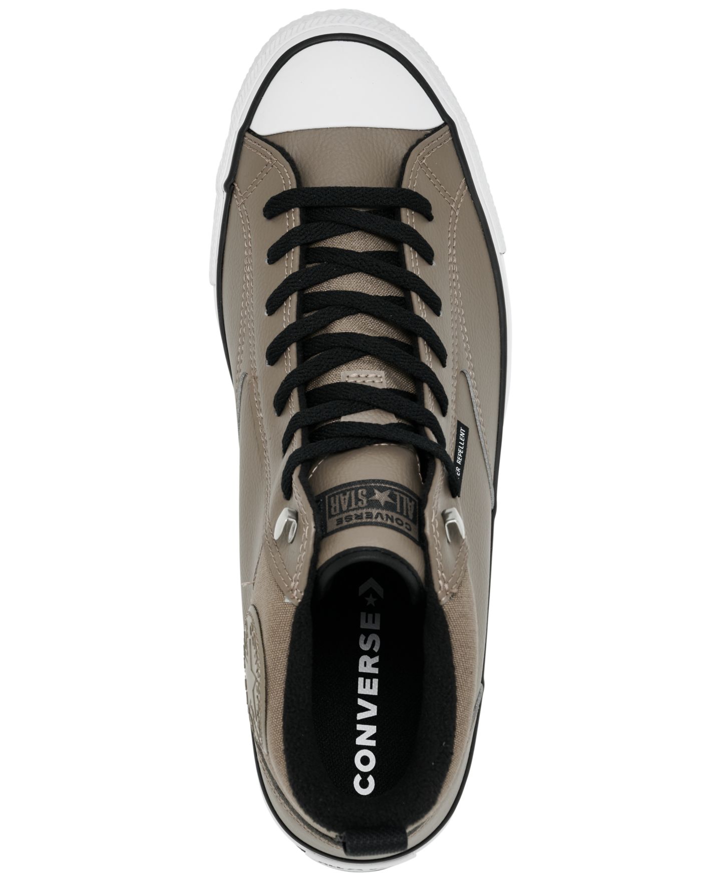 Водонепроницаемые ботинки Converse Malden Street из экокожи на шнуровке, цвет: Серо-коричневый / Чёрный — фото 5