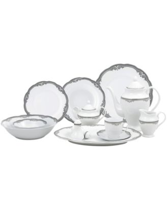 Elizabeth 57-Pc. Dinnerware Set, Service for 8