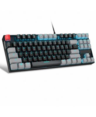 87-Key TKL Wired Mechanical LED Backlit Gaming Keyboard for PC