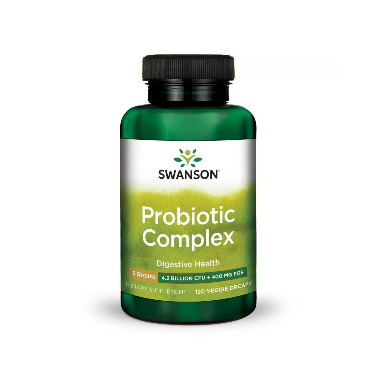 Swanson Probiotic Complex 4.2 Billion Cfu, 120 Veg DRcaps