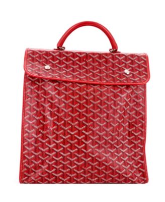 Saint Leger Briefcase Backpack Coated Canvas