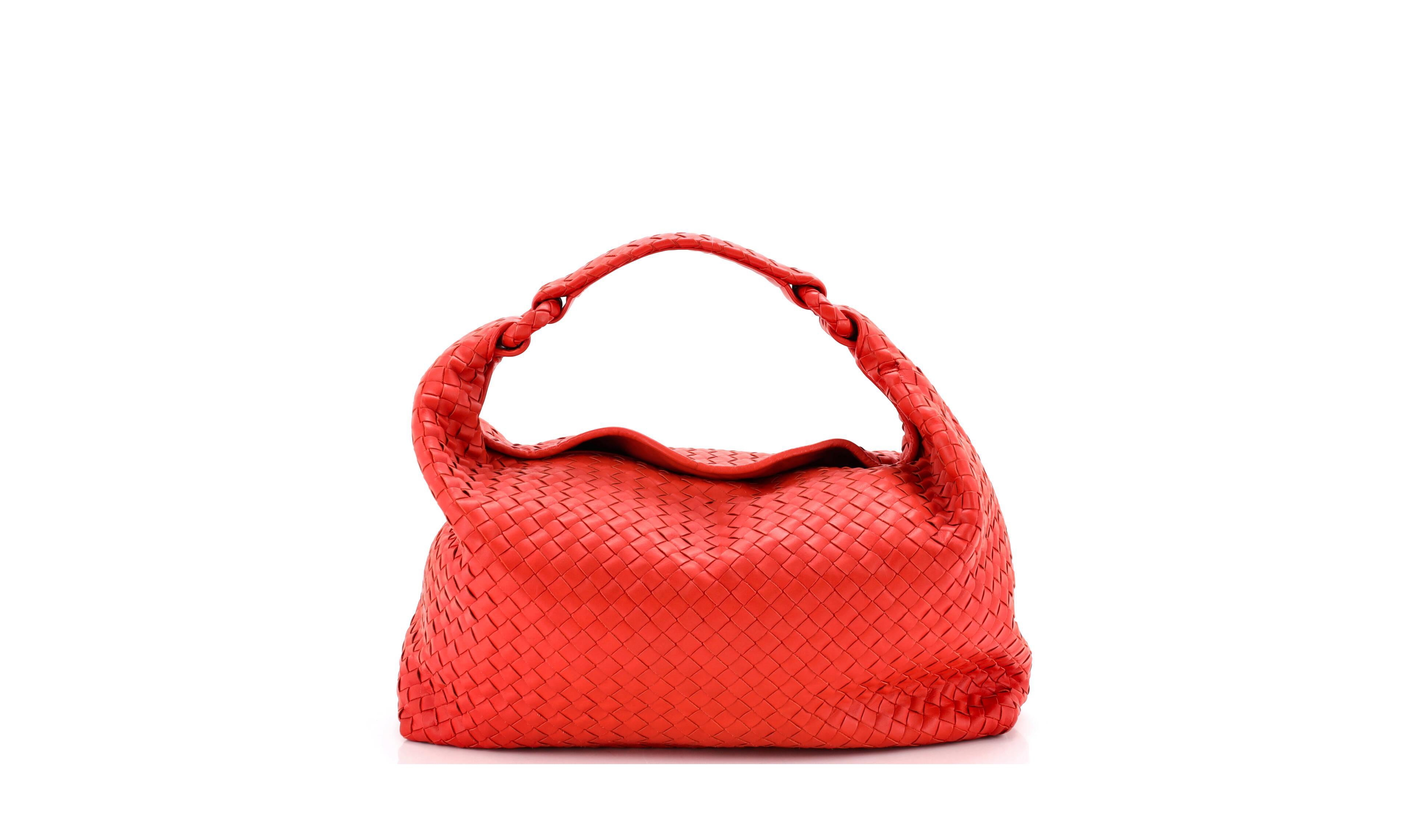 Pre-Owned Bottega Veneta Medium Sloane Hobo Intrecciato Nappa
