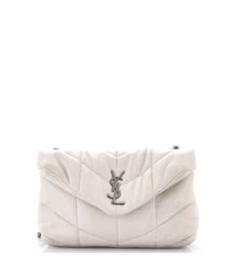Mini Loulou Puffer Shoulder Bag Quilted Leather