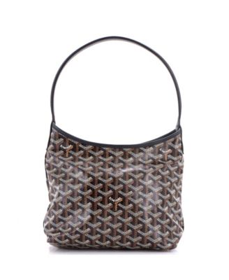 Mini Boheme Hobo Coated Canvas