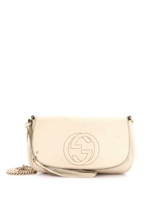 Medium Soho Chain Crossbody Bag Leather