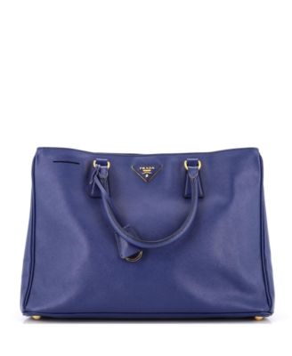Large Lux Open Tote Saffiano Leather