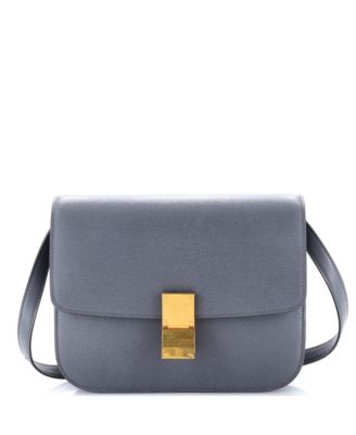 Medium Classic Box Bag Grainy Leather