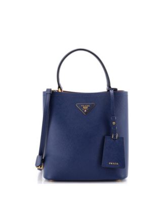 Medium Panier Bucket Bag Saffiano Leather